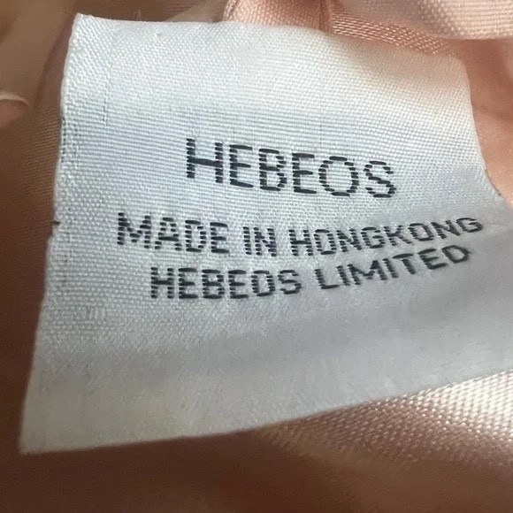 Hebeos A-line Women's Pink Lace Overlay, Cocktail/Party Dress SEE MEASUREMENTS - Picture 13 of 15